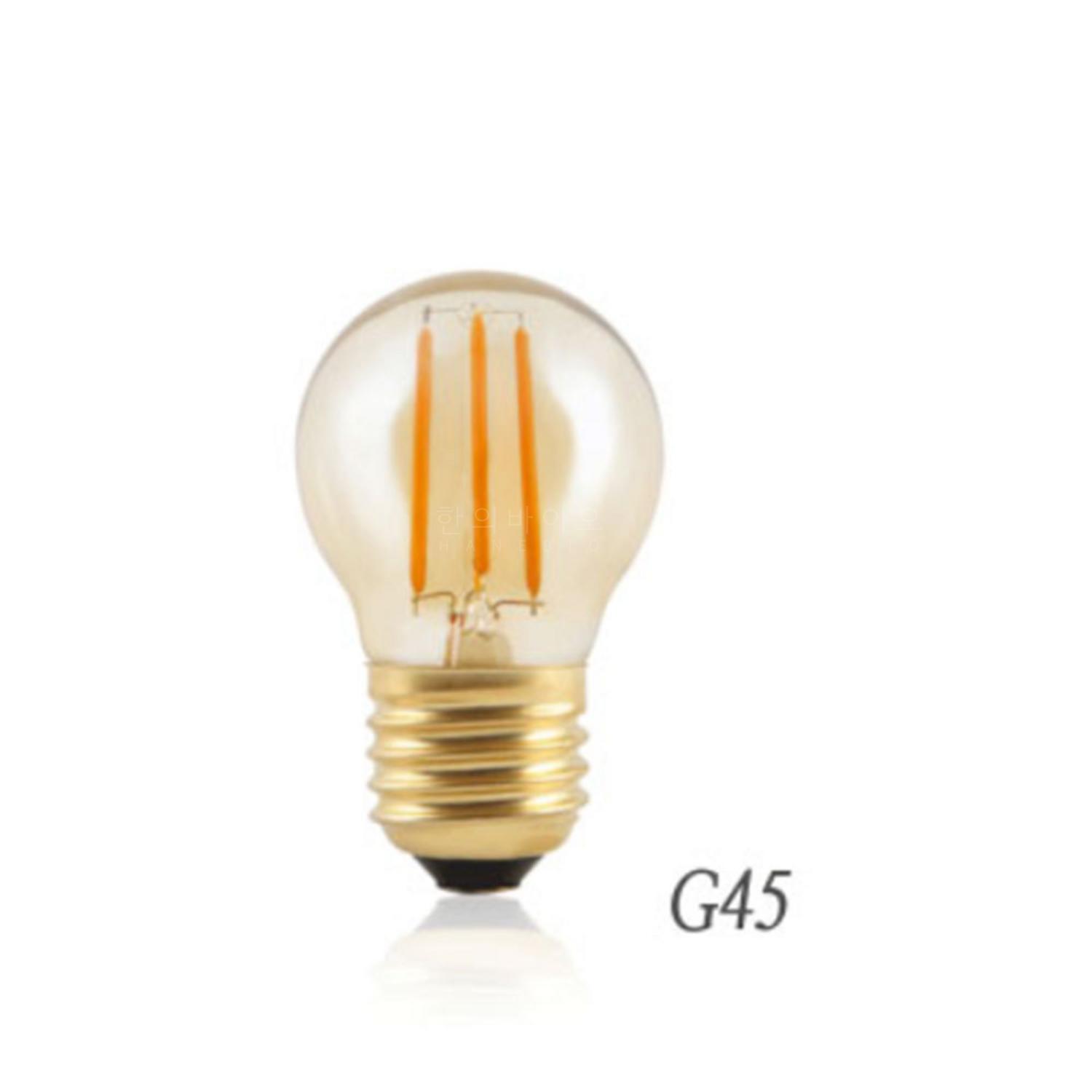 LED 에디슨 전구 G45